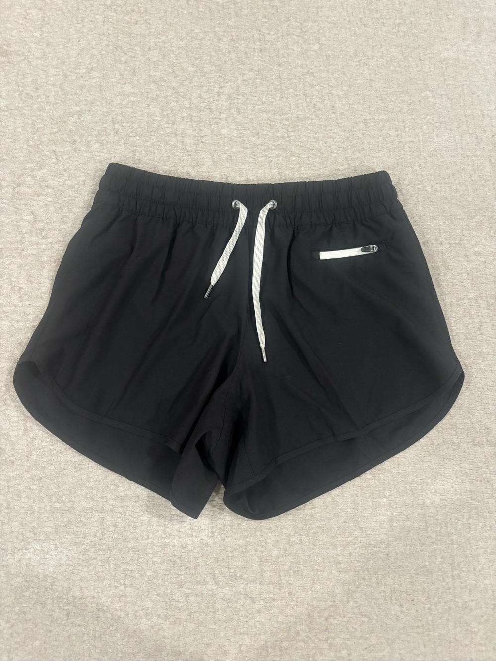 Vuori Black Women's Athletic Drawstring Shorts